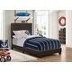 preview thumbnail 11 of 9, Warwick Brown and Dark Cocoa 5-piece Upholstered Bedroom Set