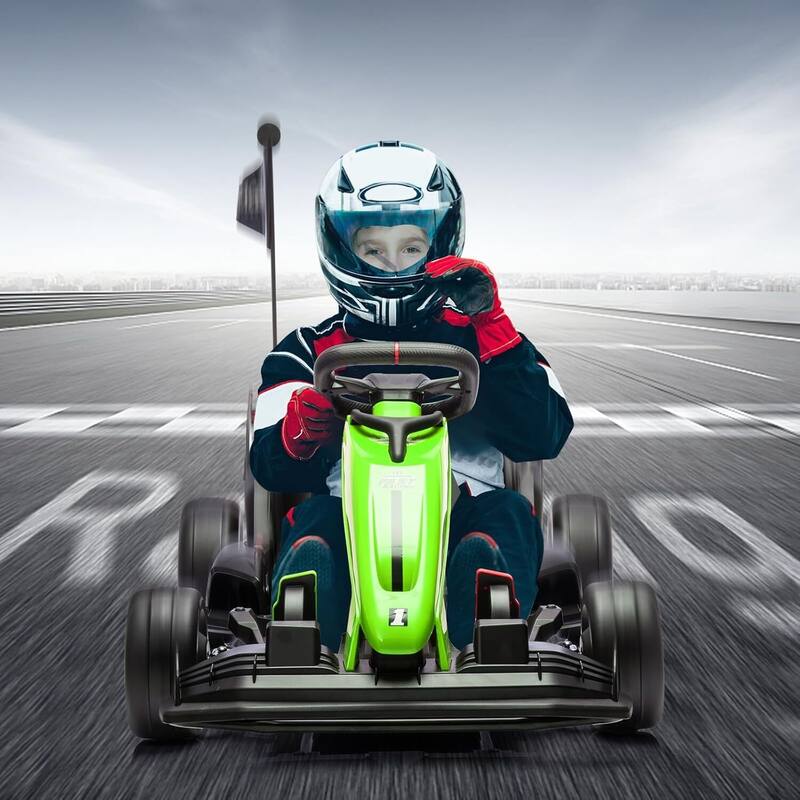 Electric Go Kart Drift Kart Outdoor Race Toy for Kids Best Gifts