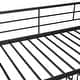 preview thumbnail 20 of 30, Kids Metal Bunk Bed with Slide and Guardrails