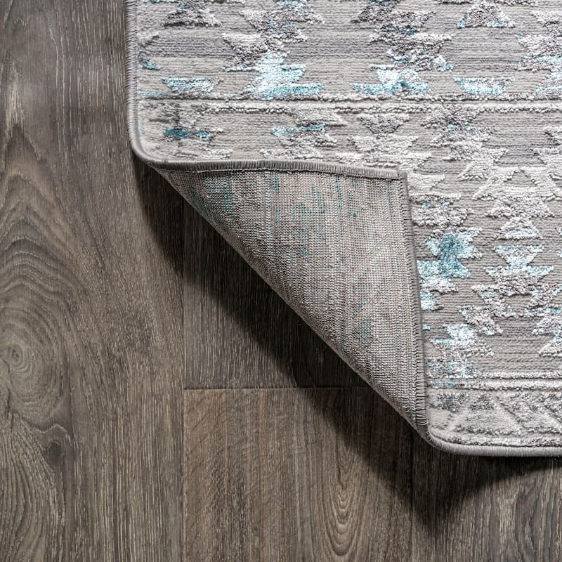 JONATHAN Y Ethan Faded Trellis Area Rug