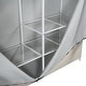 preview thumbnail 4 of 10, Stylish & Simple Full Size Metal Loft Bed with Wardrobe and Storage Shelves, Sturdy Construction & Unique Design, White