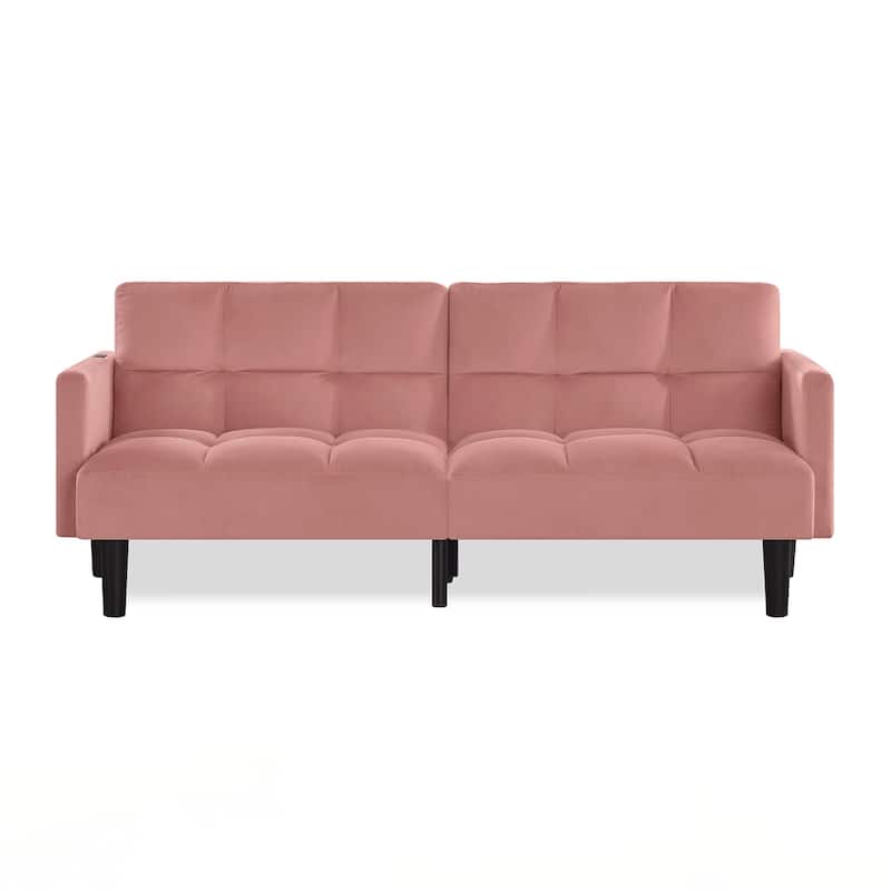 Futon Couch Convertible Folding Sofa Bed Couch for Apartment