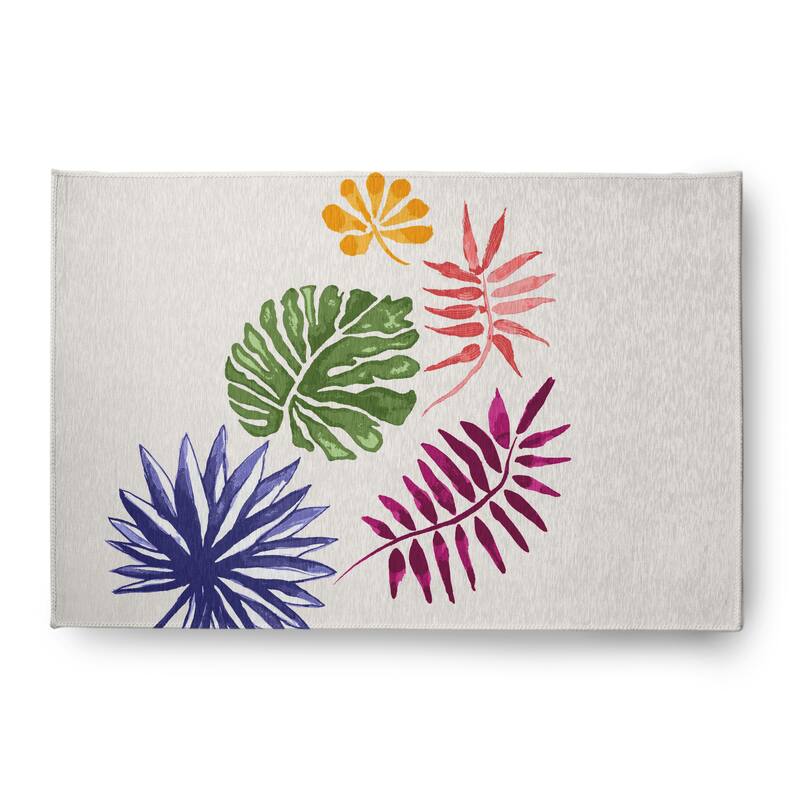 Brambles Spring Chenille Rug - 4' x 6' - Multi