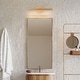 preview thumbnail 15 of 13, Modern Gold LED Long Strip Wall Sconces Bathroom Vanity Lights