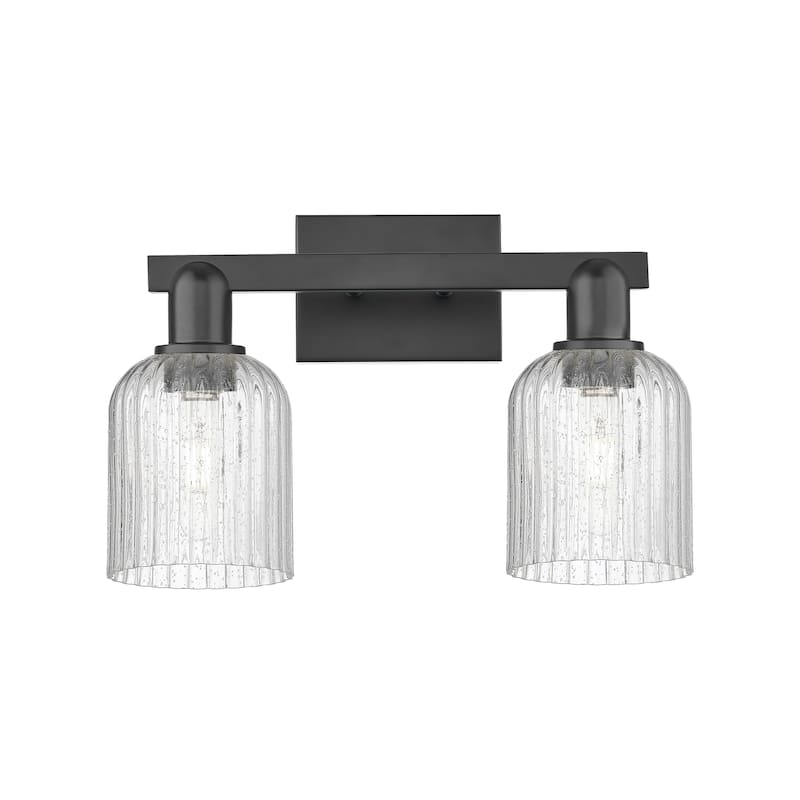 Innovations Lighting Downtown Urban - Bridal Veil - 2 Light 16" Bath Vanity Ligh
