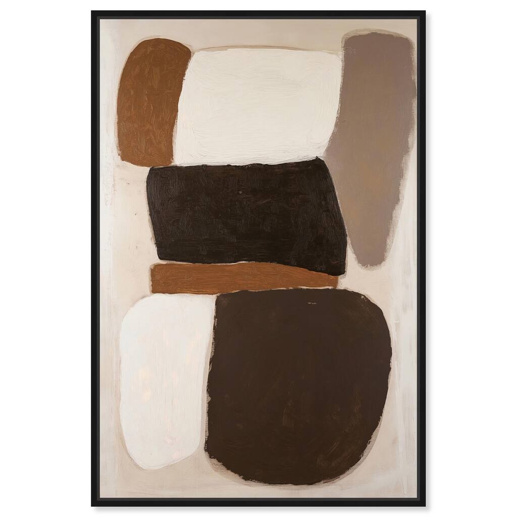 Asymmetrical Balance III Canvas by Art Remedy
