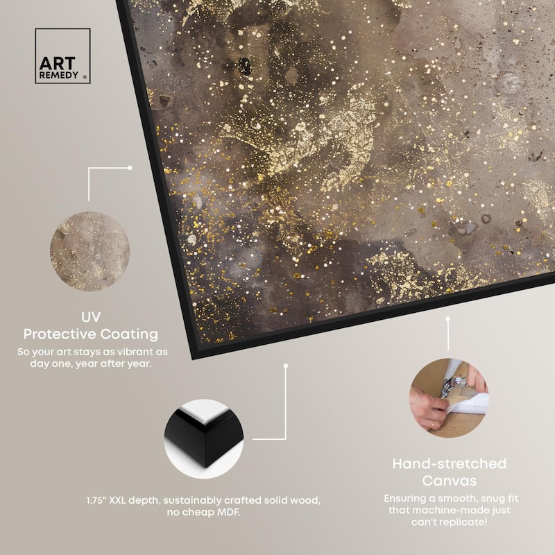 Galactic Traces Canvas by Art Remedy