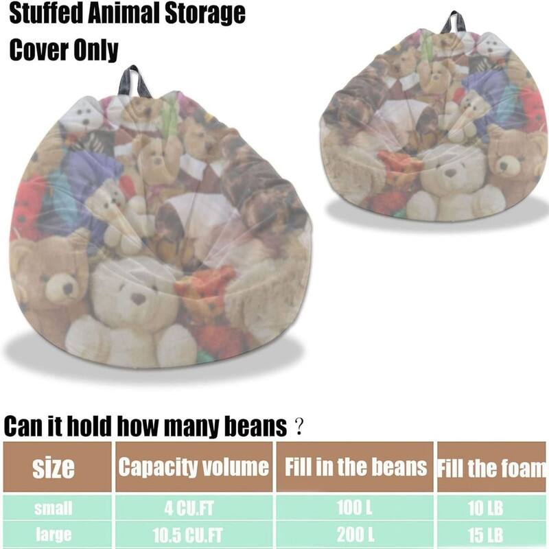 3 Ft Bean Bag Chair Cover (No Filler)