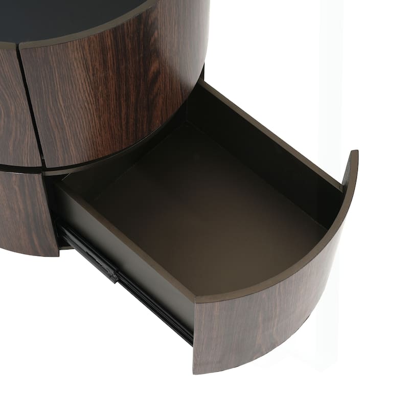 Chic Double-Layer Storage Side Table with Modern Design for Versatile Use