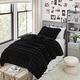 preview thumbnail 8 of 26, Snowball® Chunky Bunny - Coma Inducer® Oversized Comforter Set Black - Twin XL