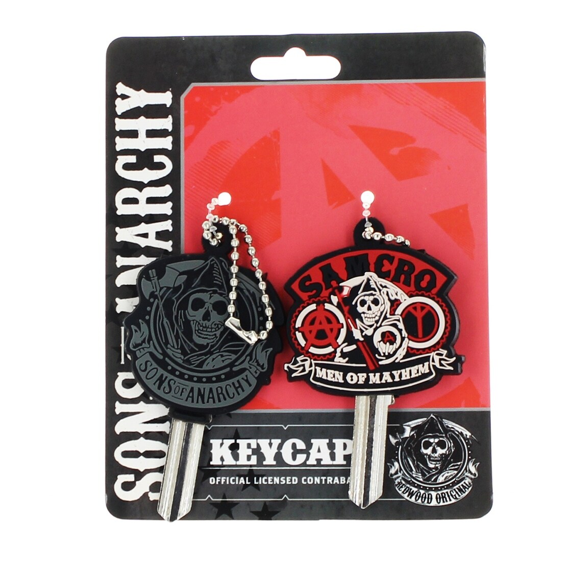 Shop Sons Of Anarchy Logo 2 Piece Keycap Set Multi Overstock