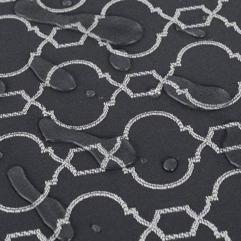 Table Cloth Wrinkle Resistant Jacquard Morrocan Table Cover Spillproof