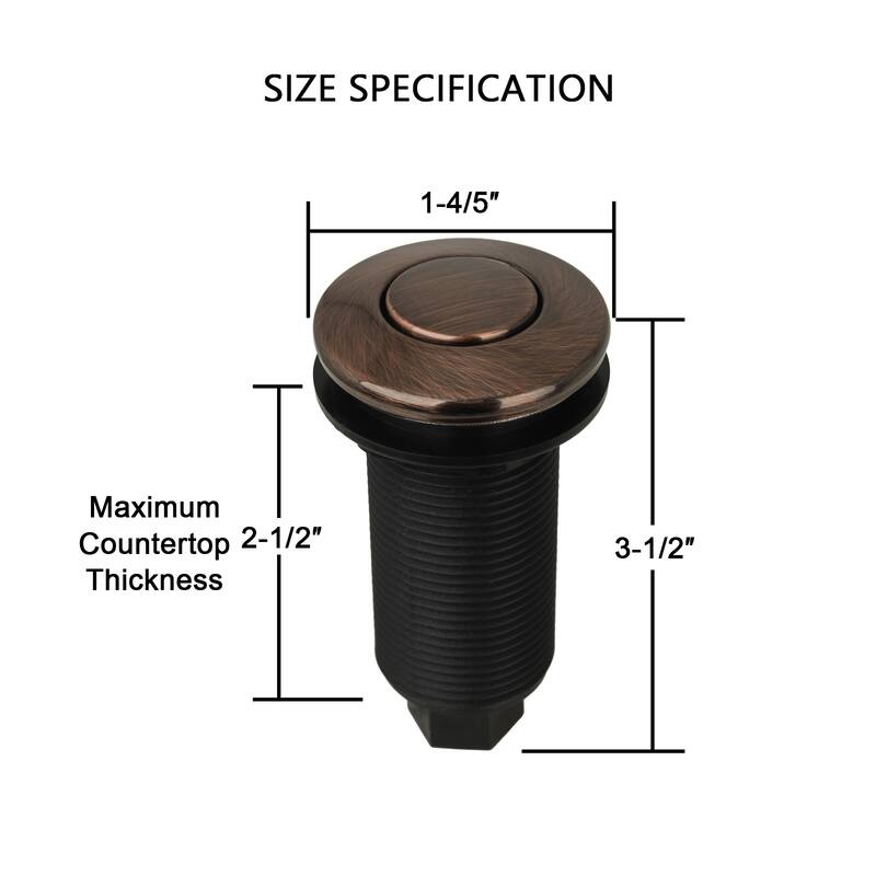 Garbage Disposal Kitchen Air Switch Kit