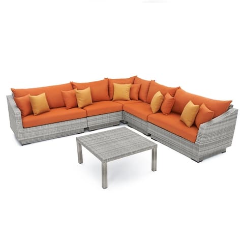 Cannes 6-piece Corner Sectional Set by RST Brands