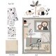 preview thumbnail 2 of 8, Lambs & Ivy Patchwork Jungle Animals 6-Piece Gray Nursery Baby Crib Bedding Set