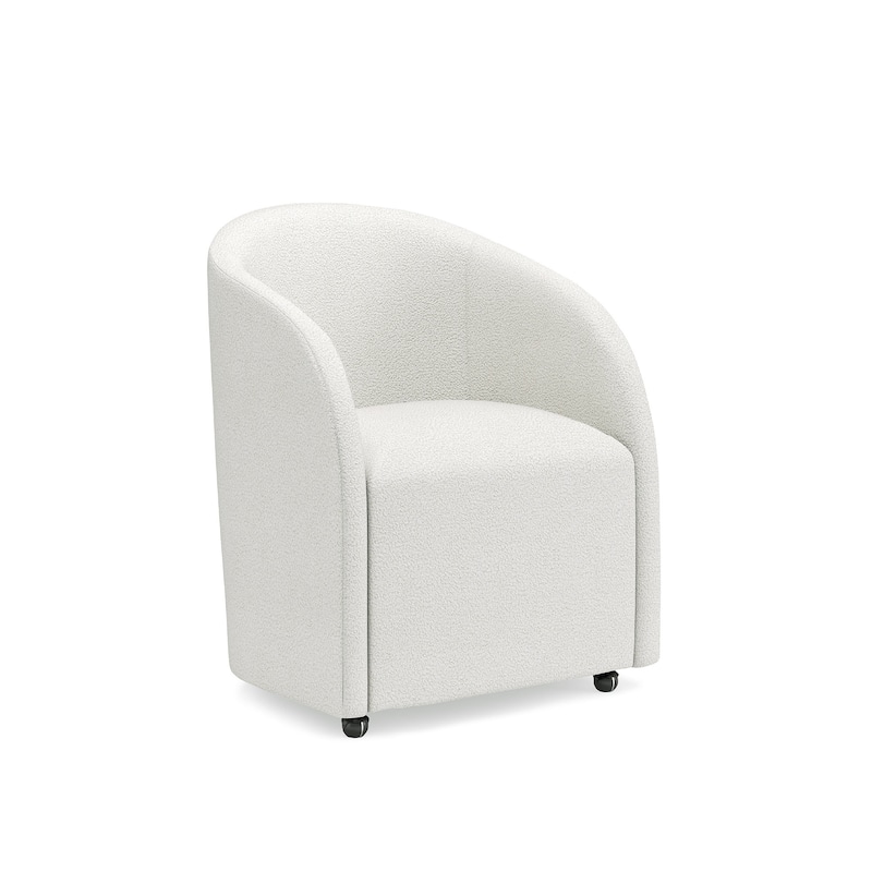 Signature Design by Ashley Korestone White Home Office Desk Chair - 25"W x 23"D x 22"H