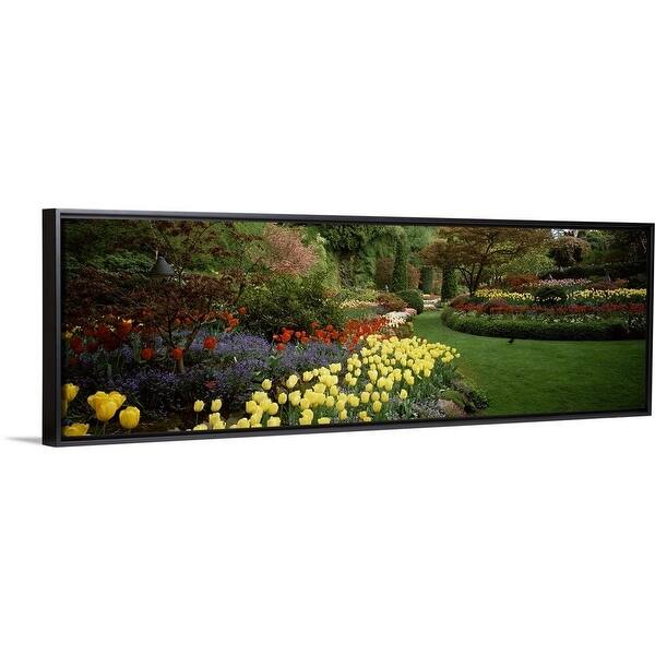 Shop Flowers In A Garden Butchart Gardens Brentwood Bay Vancouver Island British Columbia Canada Multi Overstock 25530154