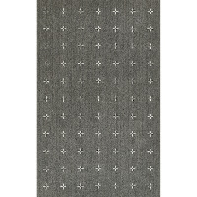 Momeni Oliver Geometric Wool and Polyester Hand Loomed Area Rug