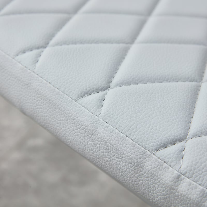 Modern Style Dining Chairs Set of 6 in Light Gray, Essential for Minimalist Homes