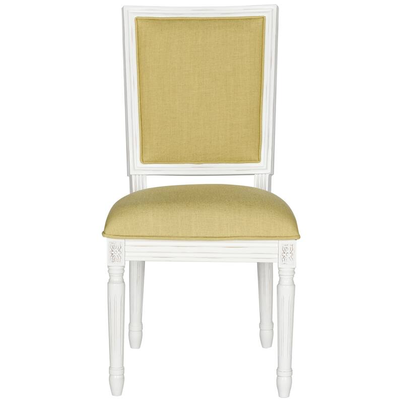 SAFAVIEH Sharen Rectangular Dining Chair (Set of 2). - 20"W x 24"D x 38"H