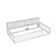 preview thumbnail 14 of 27, Wood Twin XL Size Floor Bed with Storage Cabinets and USB Ports