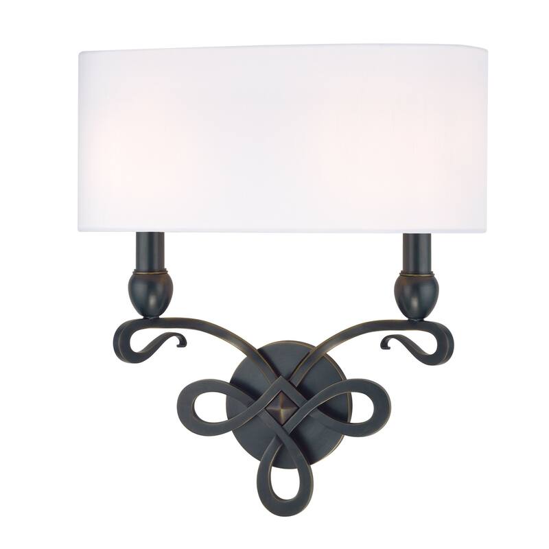 Hudson Valley Lighting Pawling 2 Light 17" Tall Wall Sconce - Old Bronze
