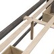 preview thumbnail 23 of 52, Full/Queen Size Platform Bed with 6 Storage Drawers, Wooden Bedframe, Storage Bed, Headboard Not Include, for Kids/Teens/Adults