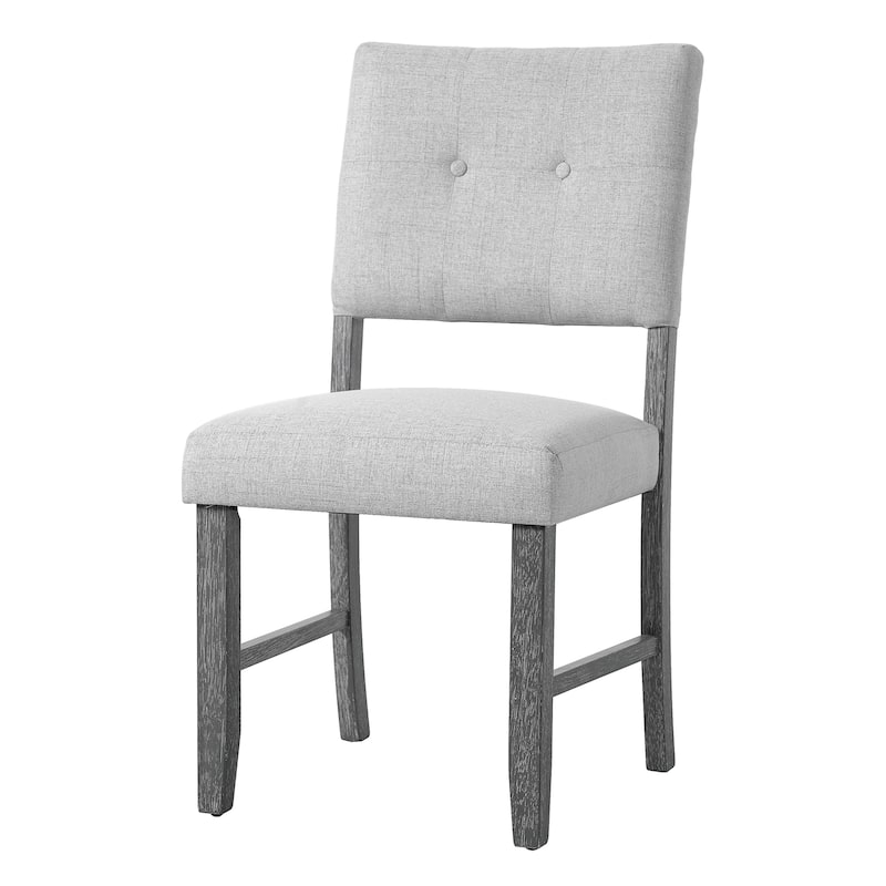 Set of 4 Modern Dining Chairs, Upholstered Fabric Kitchen Side Chairs