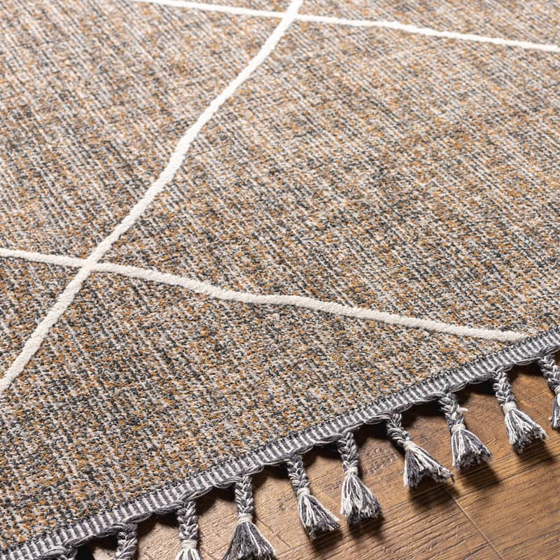 Livabliss Palermo Boho Diamond Area Rug