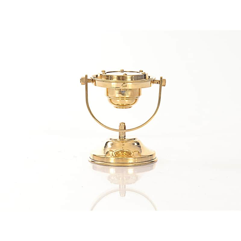 HomeRoots 4.5" X 5" X 5.5" Gimbaled Compass - 4.5' X '5.5' X '5
