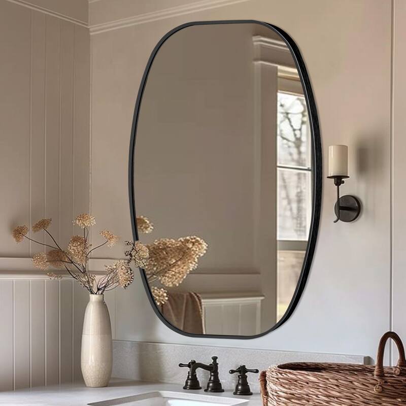 Oval Wall Mirror Bathroom Mirror for Over Sink