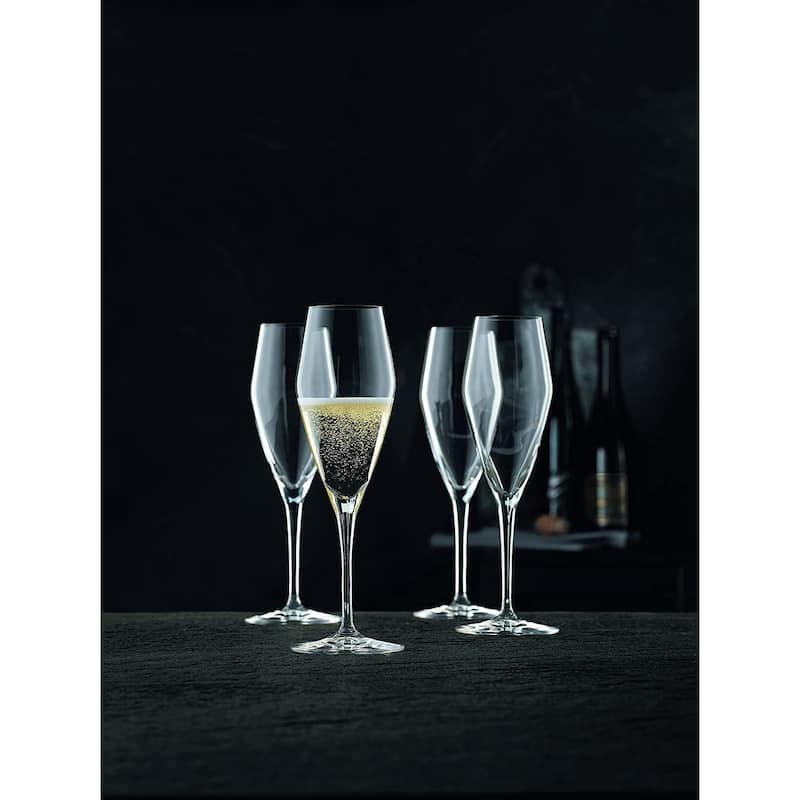 Nachtmann Set of 4 ViNova Champagne Flutes - 9 oz.