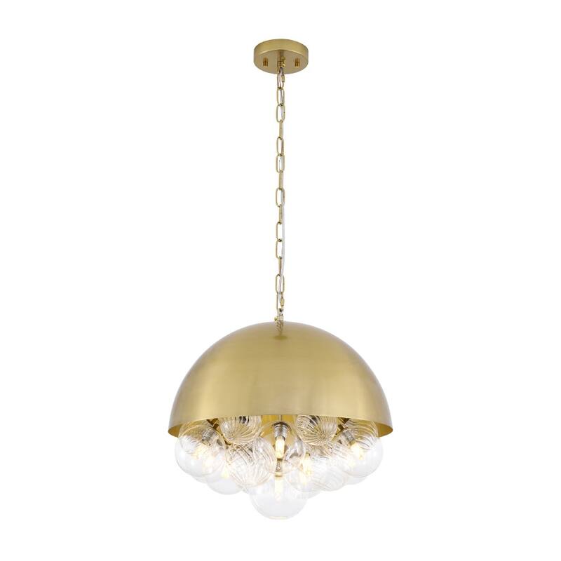 Decorative Cluster Globe Bubble Pendant Light with Dome Style