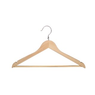 Proman Products Kascade Wooden Hanger with a Loop on The