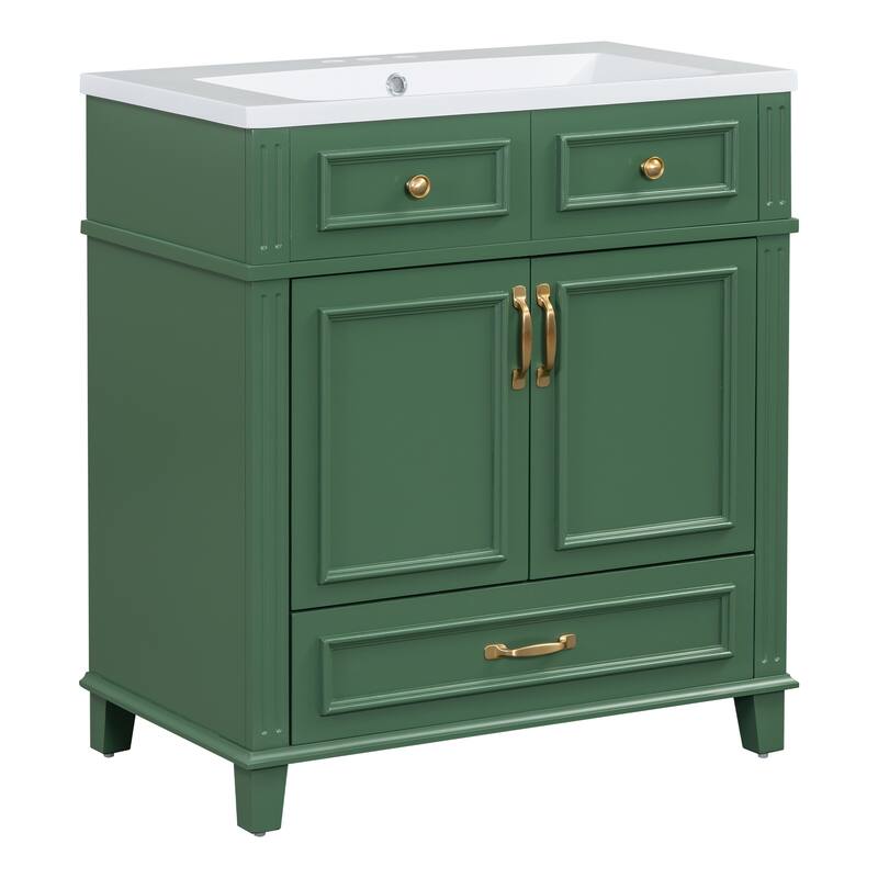 Bathroom Storage Cabinet with Soft Closing Doors