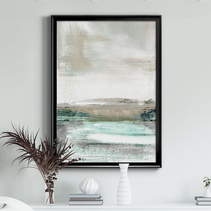 Summer Teal I Premium Framed Print - Ready to Hang