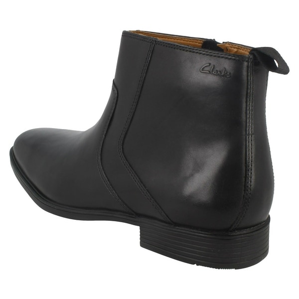 clarks mens zip boots