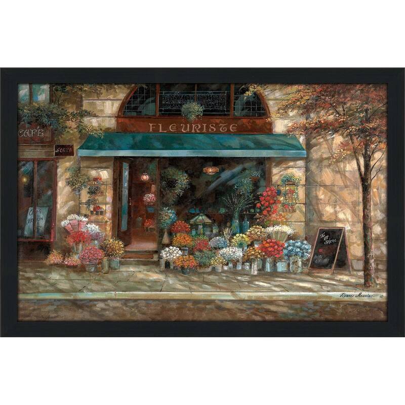 "Fleuriste Revisited" by Ruane Manning Print on Acrylic.