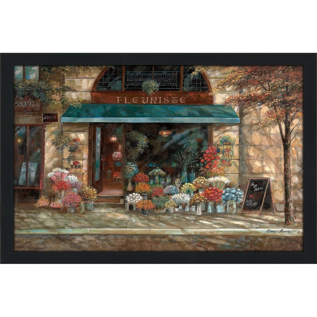 "Fleuriste Revisited" by Ruane Manning Print on Acrylic.