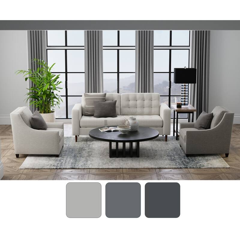 Grand Bazaar Maddon Machine Made Abstract Modern Area Rug