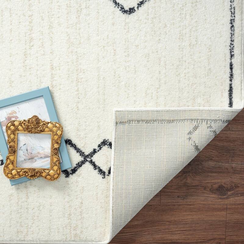 Luxe Weavers Boho Moroccan Geometric Area Rug