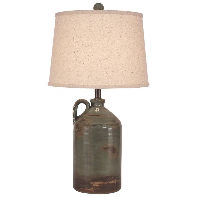 Casual 1-Handle Jug Table Lamp - Standard - Harbor