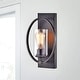 preview thumbnail 9 of 10, Anastasia Single Light Wall Sconce with Clear Glass Shade