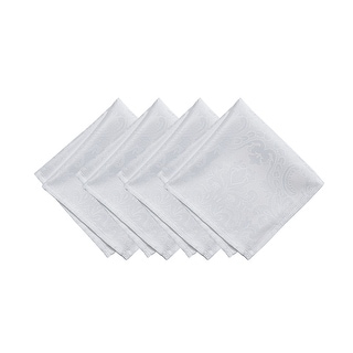 Caiden Elegance Damask Napkin (Set of 4) - 17"x17"