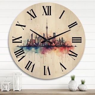 Toronto Clock Display Design Designart