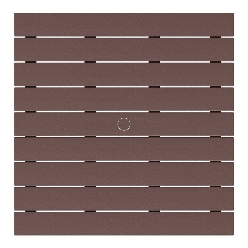Polytrends Laguna Kids Outdoor 31" Square Poly Dining Table
