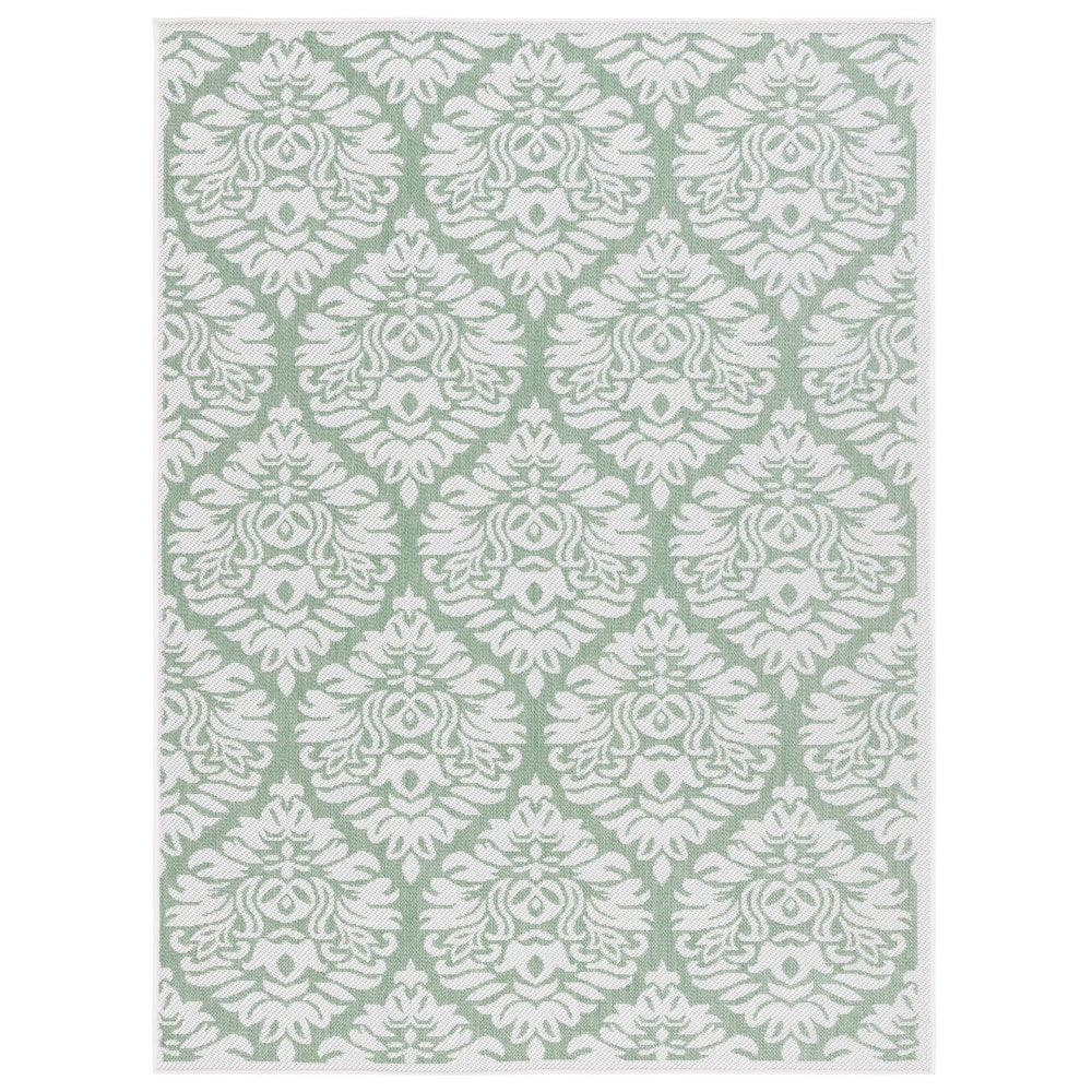 SAFAVIEH Bermuda Regitze Geometric Indoor/Outdoor Waterproof Rug