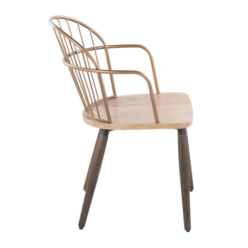 The Gray Barn Ellul Dining Chair with Arms (Set of 2)