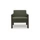 preview thumbnail 3 of 4, Signature Design by Ashley Adlanlock Green Accent Chair - 33" W x 31.25" D x 33" H