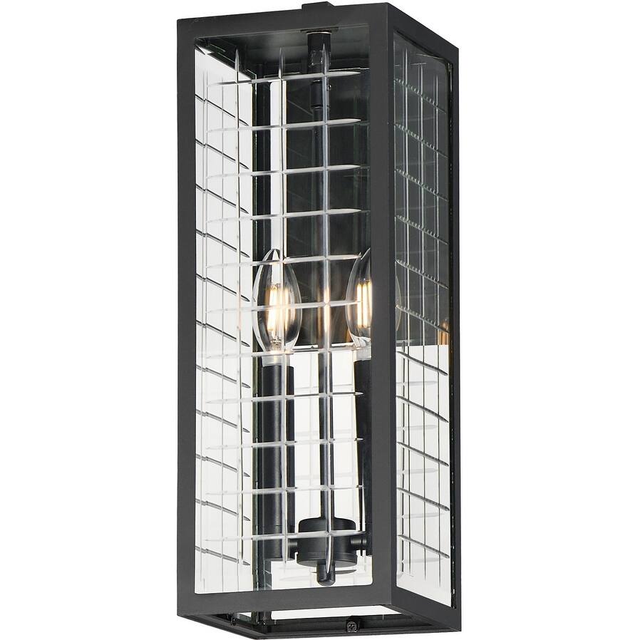 Maxim 30693CL Magnus 2 Light 17" Tall Outdoor Wall Sconce